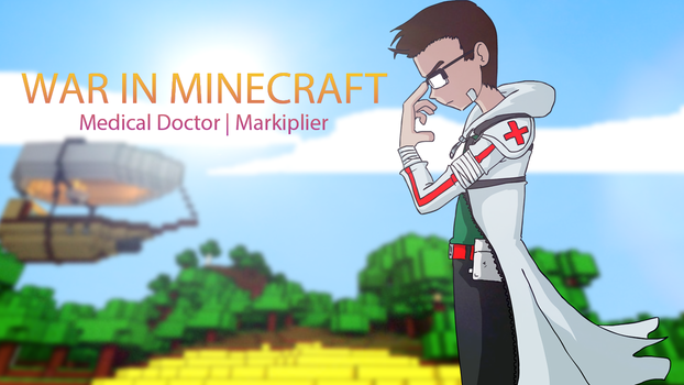 Markiplier | War In Minecraft Poster