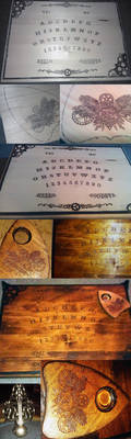 Talking Board (Ouija) Progress Shots