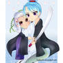 C: Suri and Shiro Chibi