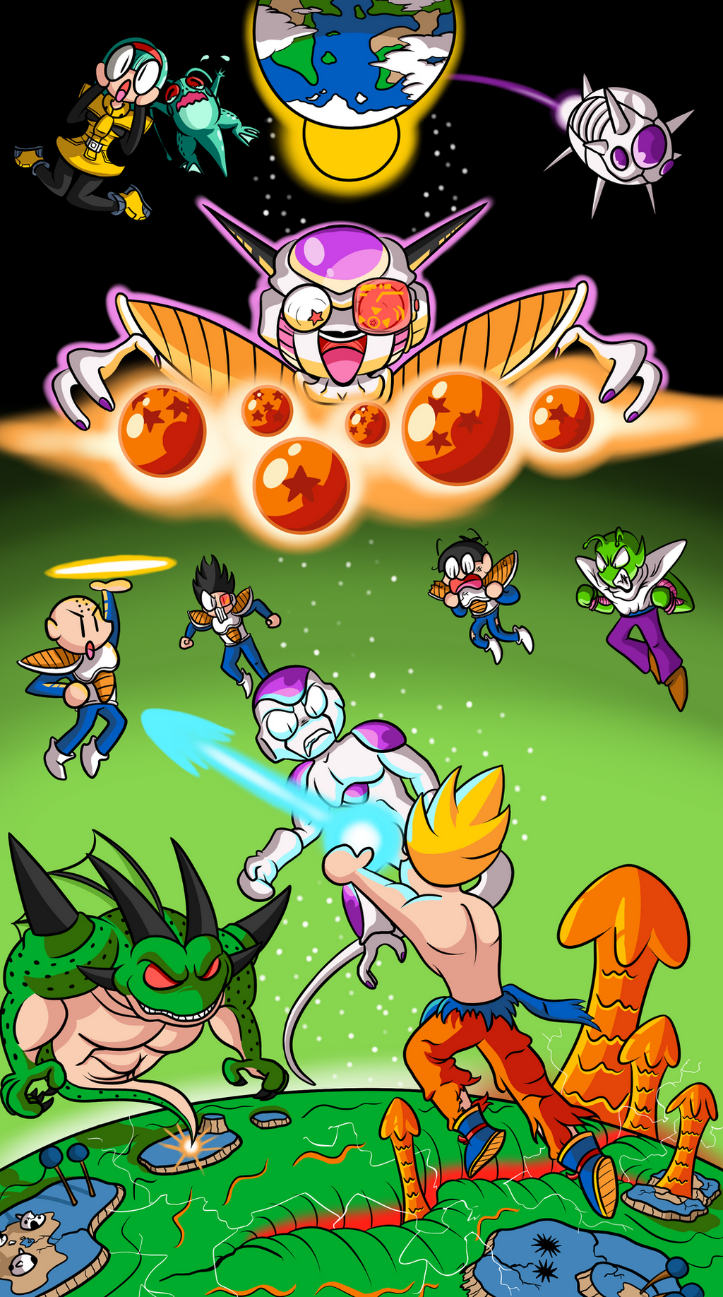 The Frieza Saga by BLARGEN69