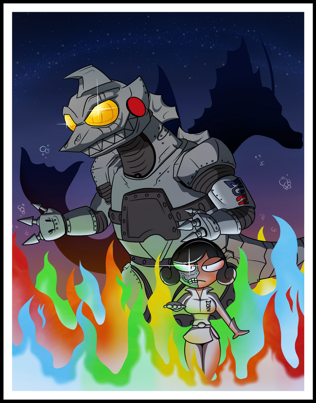The Terror of Mechagodzilla by BLARGEN69
