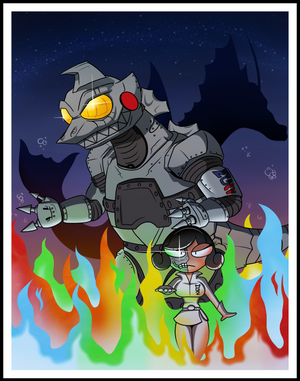 The Terror of Mechagodzilla by BLARGEN69 The Terror of Mechagodzilla by BLARGEN69