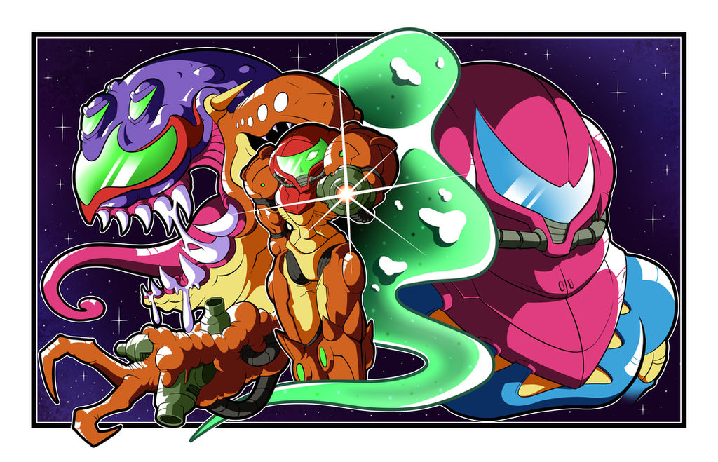 Metroid March - Imperfect Fusion by BLARGEN69