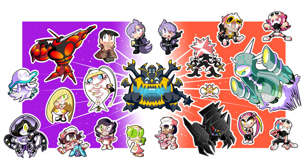 Pokemon Alola Sticker Set! (2 of 3) by BLARGEN69 on DeviantArt