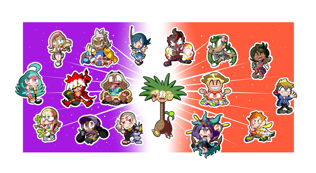 Pokemon Alola Sticker Set! (3 of 3) by BLARGEN69