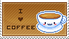 STAMP: I Heart Coffee by zungzwang