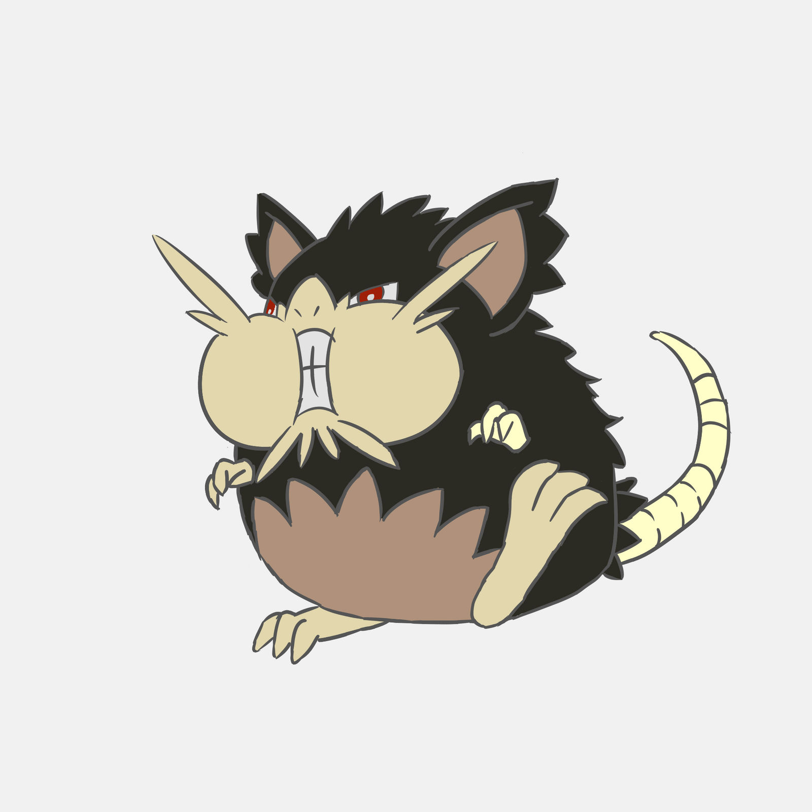 Alolan Rattata by sndpkmth on DeviantArt