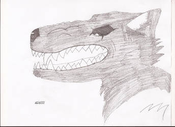 Werewolf Drawing