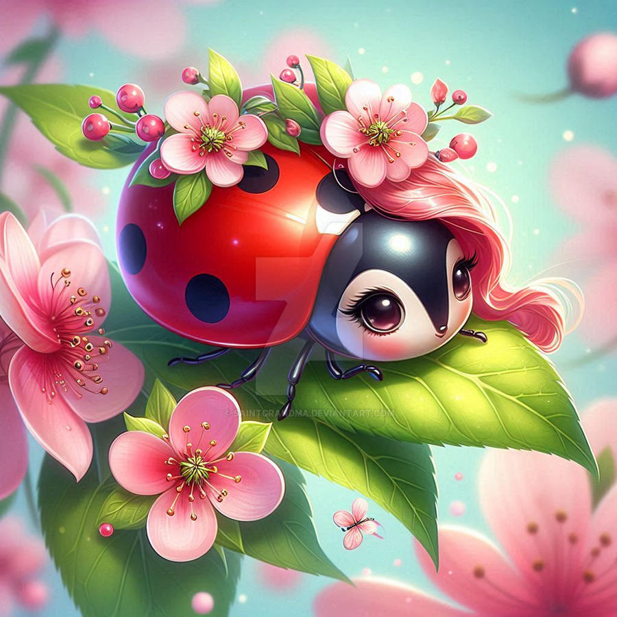 Leaf Insect Cute Insect Ladybug insect cute on leaf animal (36) by SaintGrandma on DeviantArt