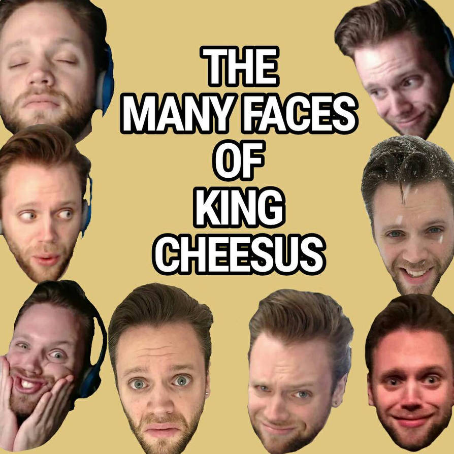 The Many Faces Of King Cheesus by beergnome on DeviantArt