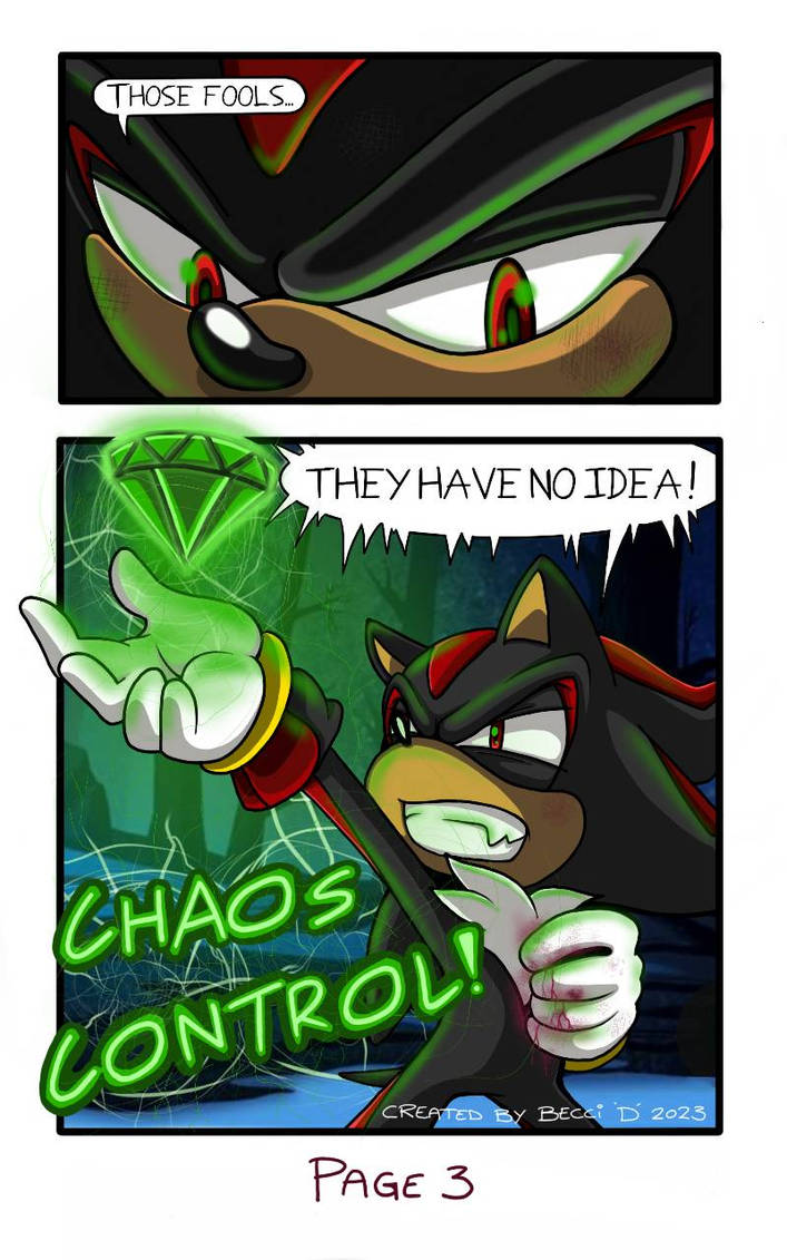 Shadow Comic ( Book 1 Page 3) by Mysterious-D on DeviantArt