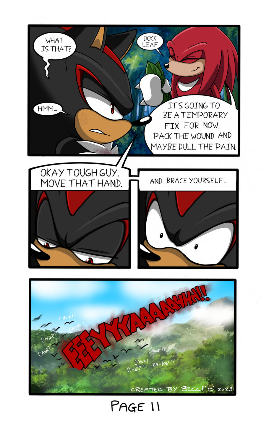 Shadow Comic (Book 1, page 11) by Mysterious-D on DeviantArt
