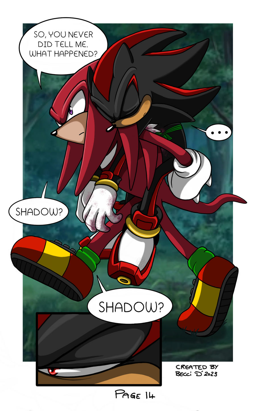 Shadow Comic ( Book 1 page 14) by Mysterious-D on DeviantArt