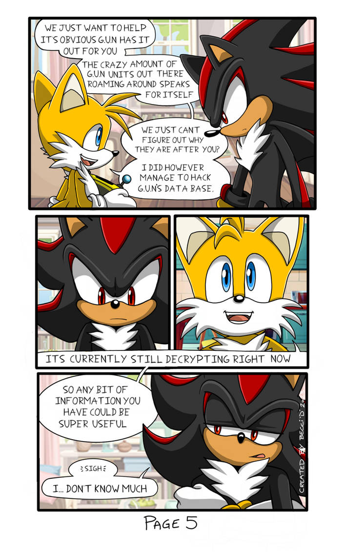 Shadow Comic (Book 3, Page 5) by MysteriousD on DeviantArt