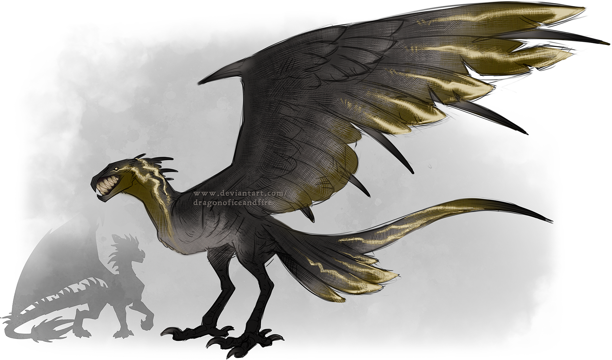 Storm Raptor DI | Storm Raptor (Info on Wiki) by DragonOfIceAndFire on DeviantArt