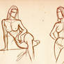 female body sketch