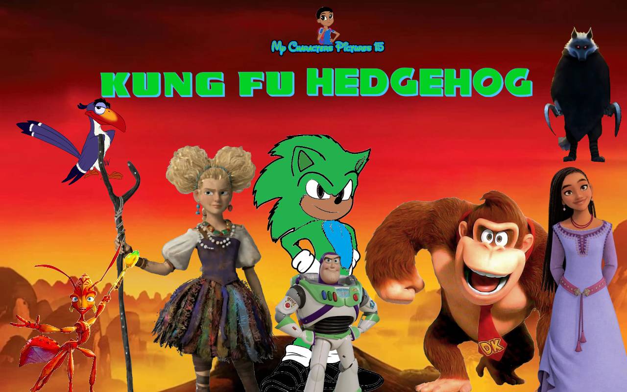 Kung Fu Hedgehog Poster by mycharacterspictures on DeviantArt