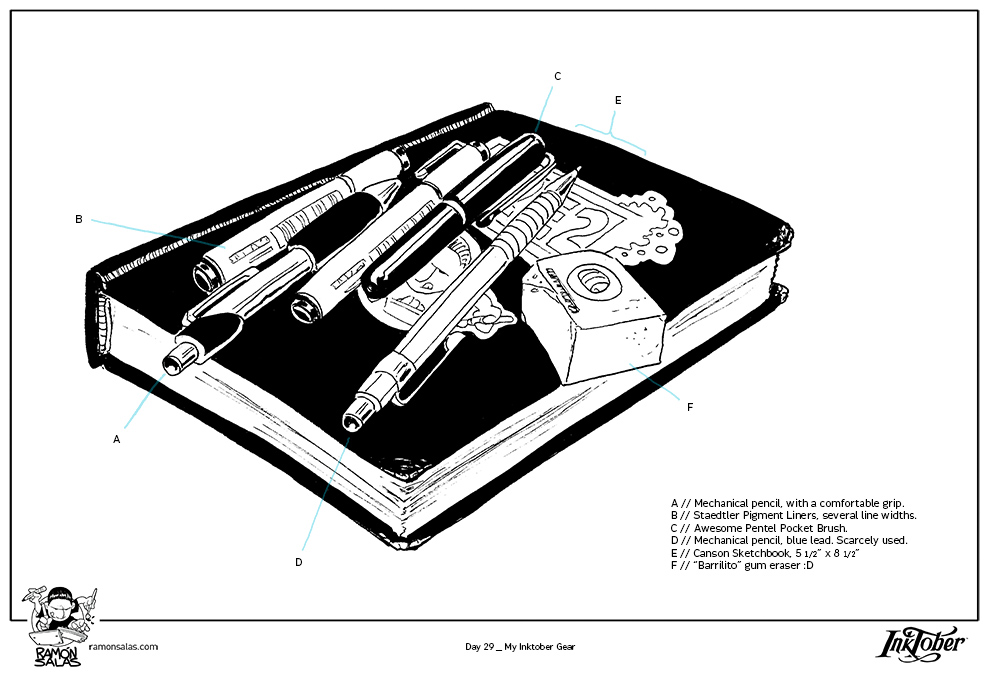 Inktober Day29 by SALAS