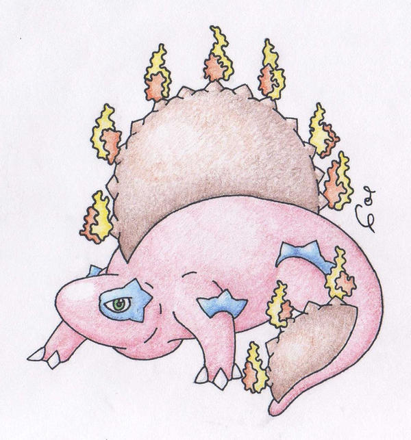 Pyro Don Pyrocodon Colored by Goldoc on DeviantArt