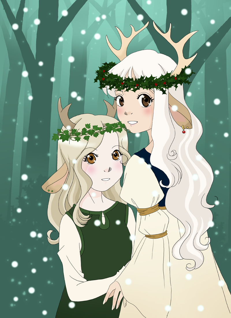 Holly and Ivy by skelly-jelly