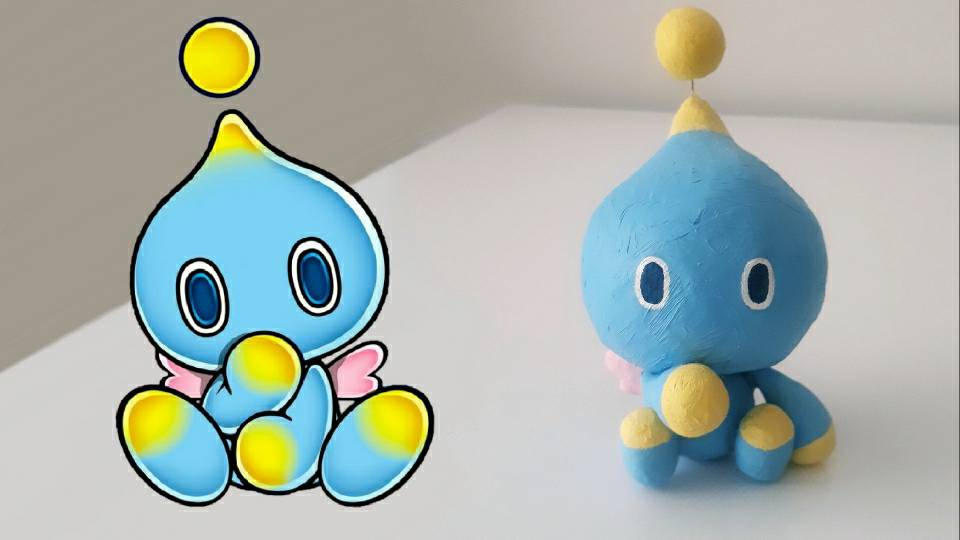 Chao Image Model My chao model by KiwiAsli on DeviantArt