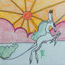 Another doodle from The Last Unicorn...