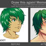 Meme: Before And After - Green