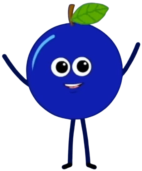 Blue Raspberry Fruits Characters Blueberry from Mr Fruit by ABC123CutiePie on DeviantArt