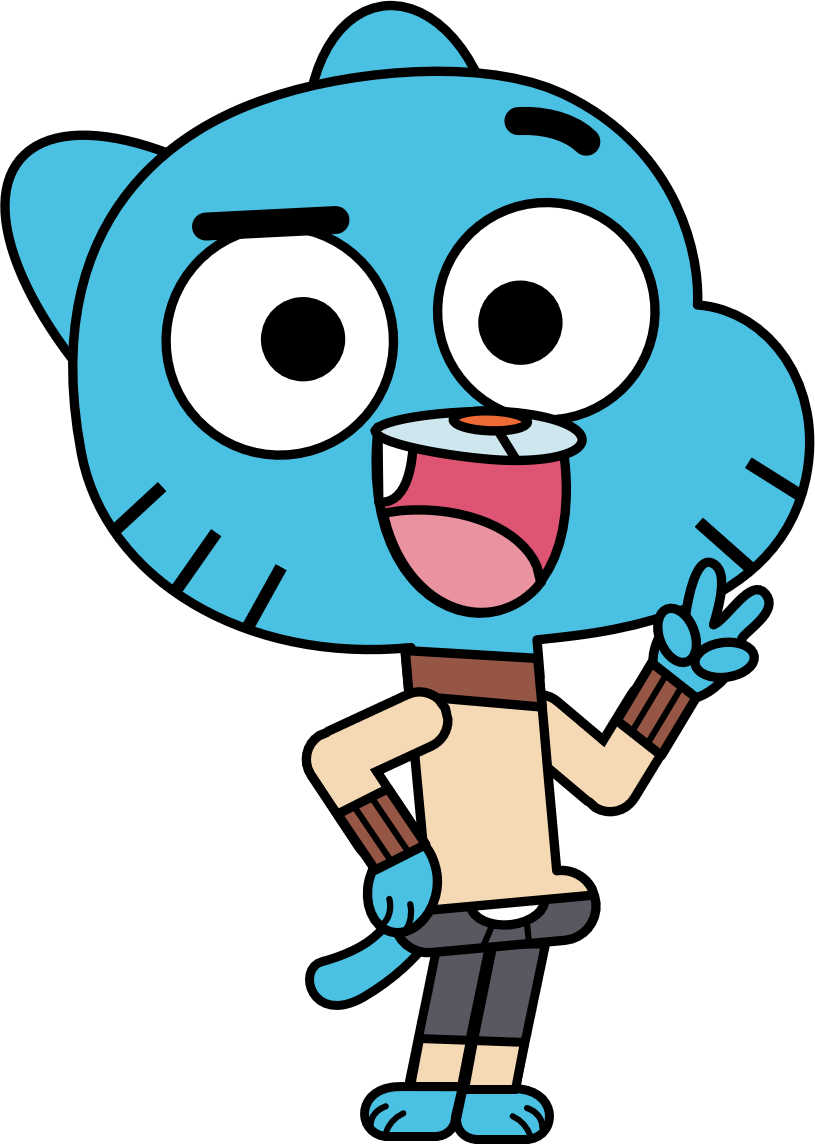 Gumball Watterson Custom Pose By Tippertophat On Deviantart