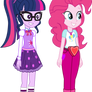 Sci-Twi and Pinkie