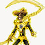 Yellow Lantern Scarecrow