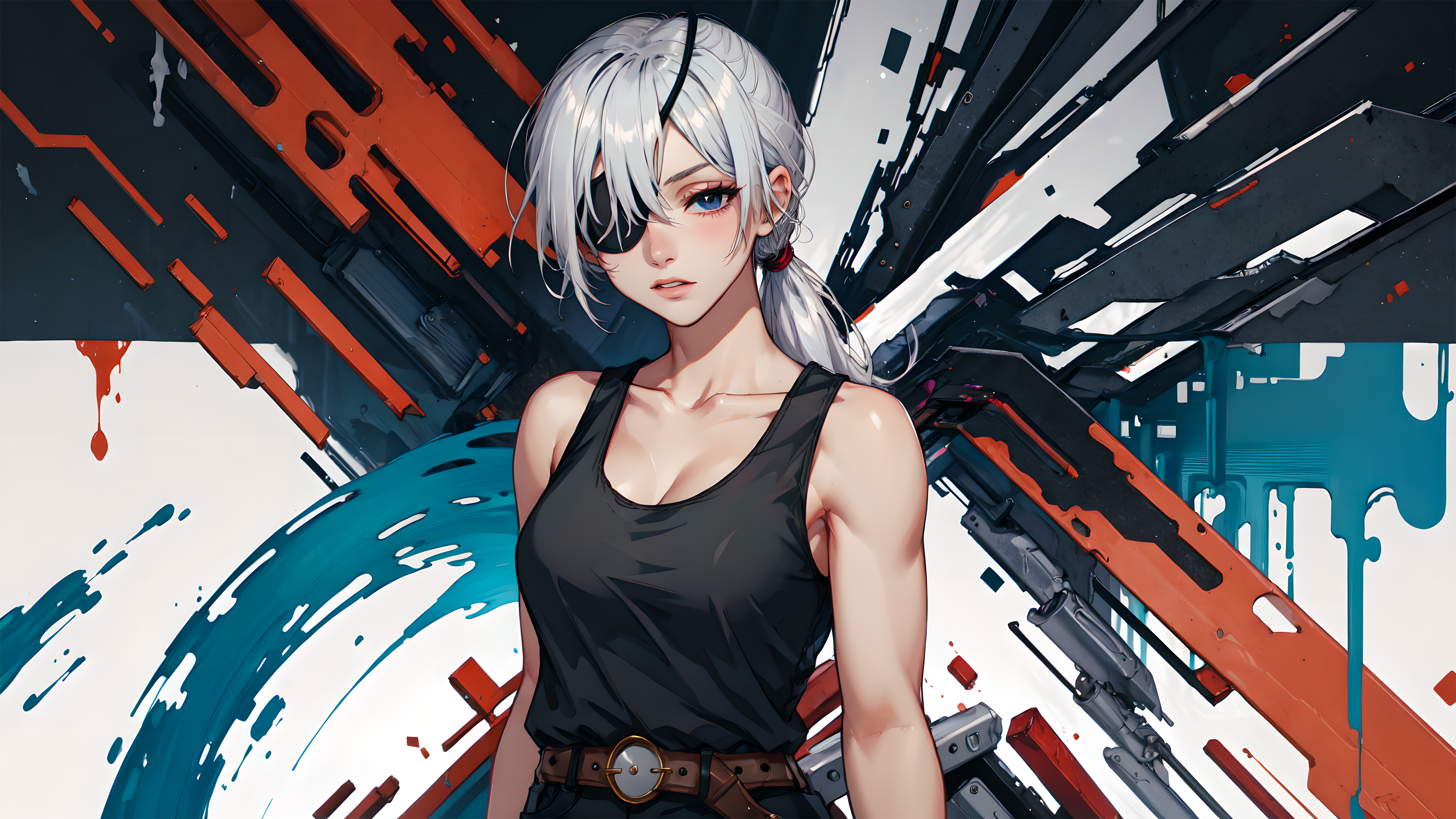 Cyberpunk girl by lXlBaNNeR on DeviantArt