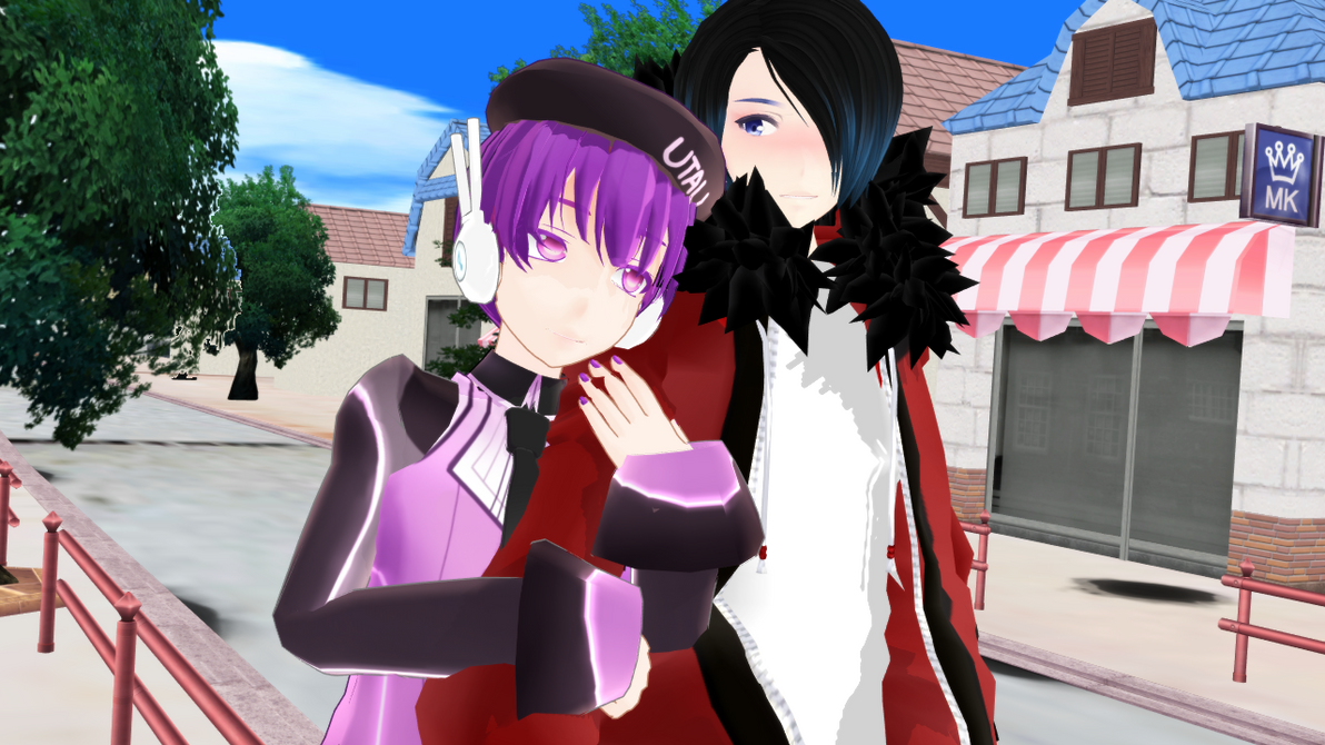 Defosuke x Rioki by luvanddeathinall on DeviantArt