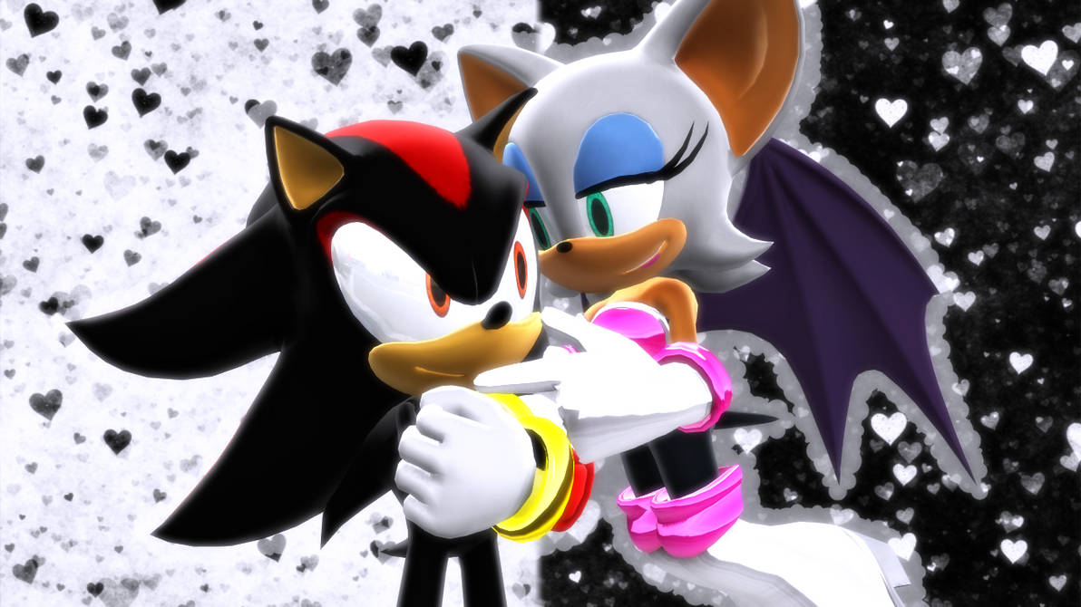 Shadow x Rouge by luvanddeathinall on DeviantArt