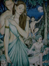Titania and Oberon and a Midsummer Nights Dream