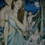 Titania and Oberon and a Midsummer Nights Dream
