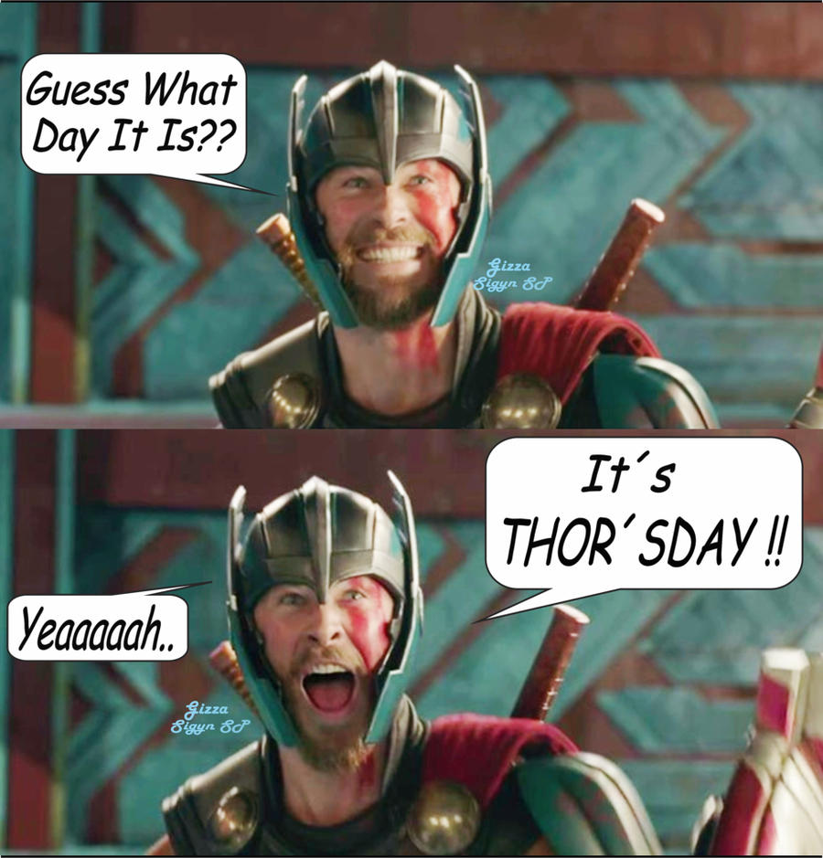 Happy Thorsday Arena Thor Ragnarok Gizza Sigyn Sp By Gizza Sigyn On Deviantart Happy Thorsday Arena Thor Ragnarok Gizza Sigyn Sp By Gizza Sigyn On Deviantart