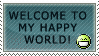 Stamp: Happy World by Roxy317