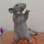 WIP Dumbo Rat Sculpture