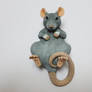 Blue Rat Sculpture Commission