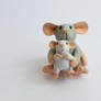 Mini Rat Sculpture - Parent and Baby