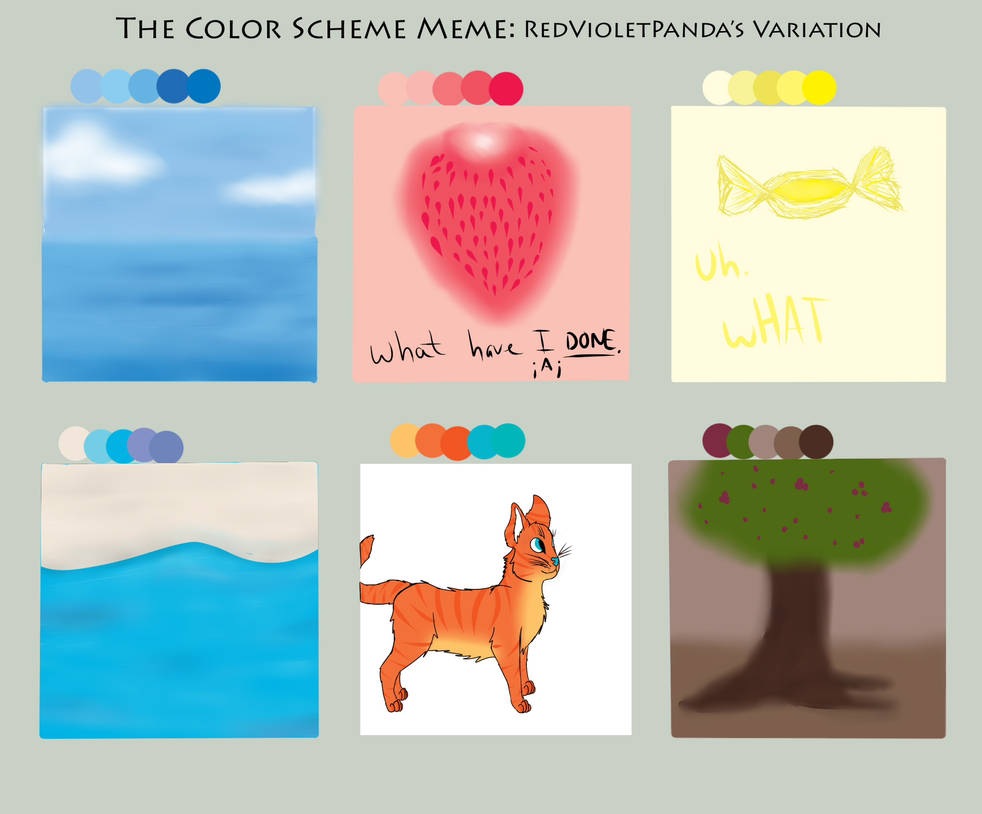 Color Palette Meme by CheapCarnyRide on DeviantArt