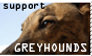 greyhound stamp