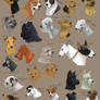 dog icons - TERRIER GROUP
