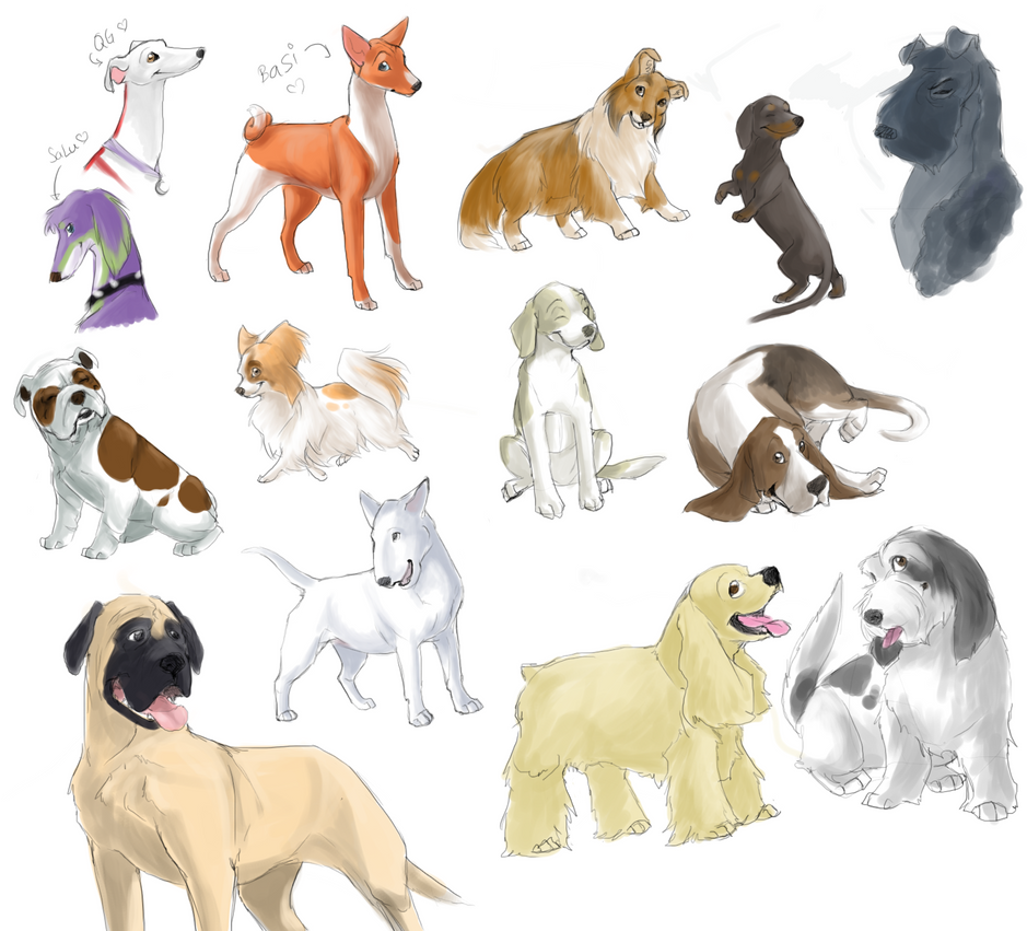 2 Random Dogs random doggies wave 2 by swift-whippet on DeviantArt