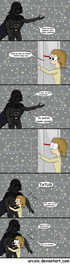 Luke i Vader