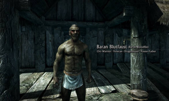 Baran Blutfaust | The Elder Scrolls: Skyrim | Orc