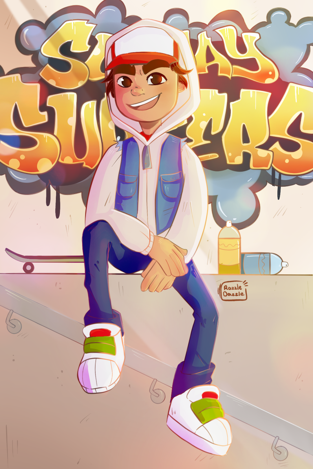 Subway Surfers in Real Life by armihoxha1 on DeviantArt