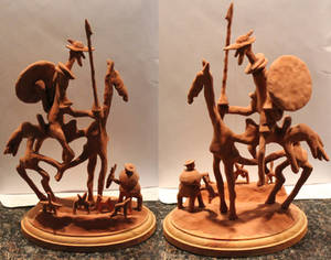 Don Quixote Sculpture