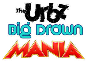 The Urbz Big Drawn Mania Logo